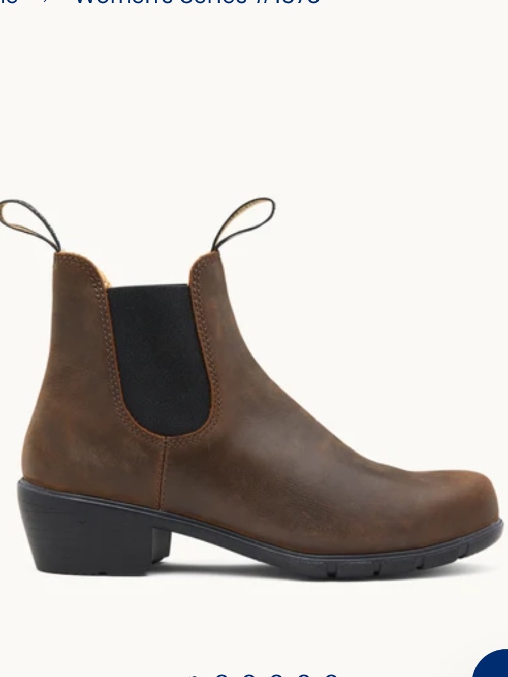 NEW Blunstone Women’s Heeled Boots, 9.5